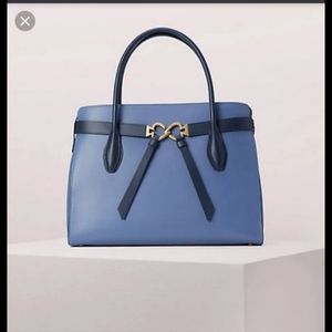 Kate Spade Toujours Large Blue Satchel